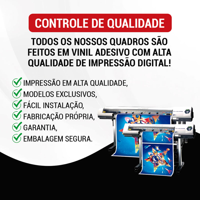 Quadro Decorativo Mosaico Leão de Judá