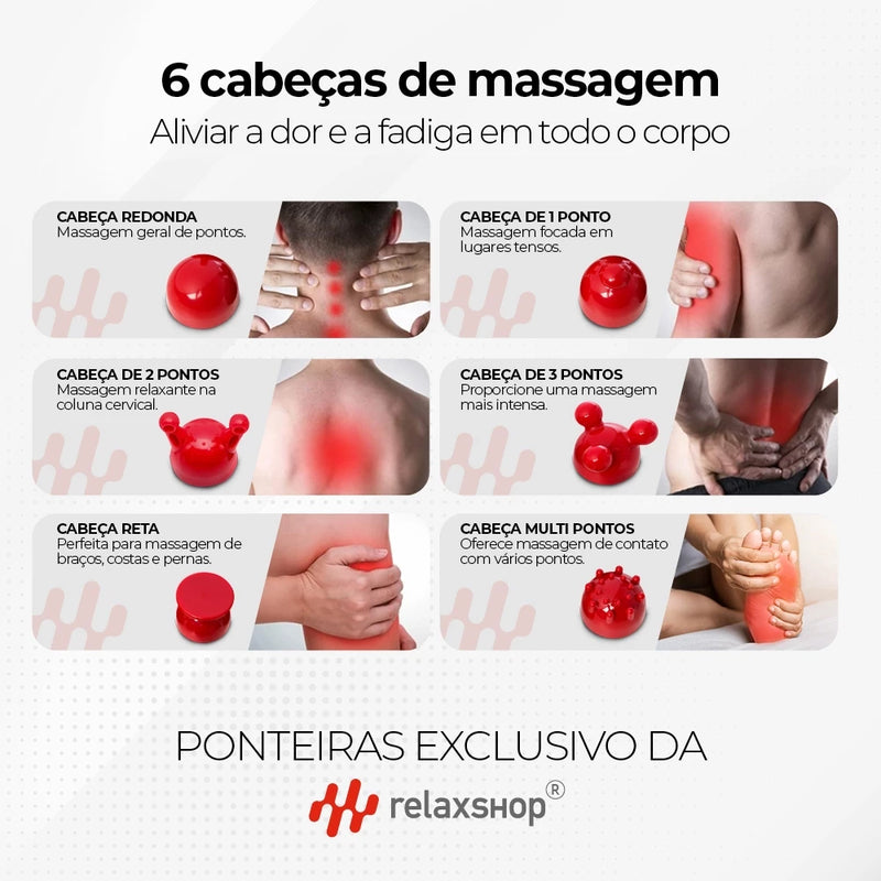 Massageador Profissional Elétrico Relaxshop