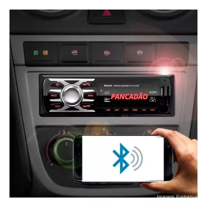 Radio Automotivo Bluetooth