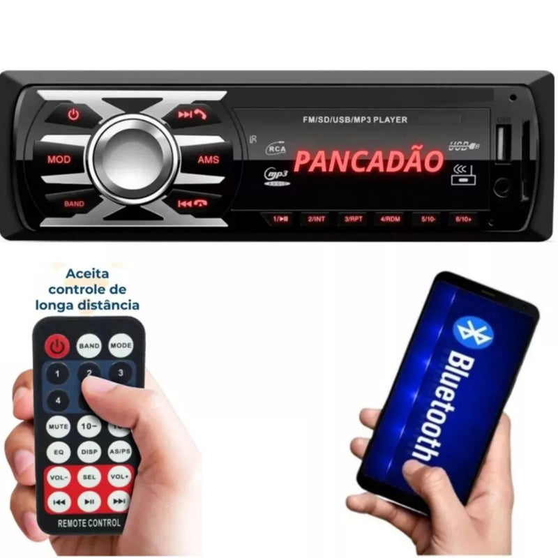 Radio Automotivo Bluetooth