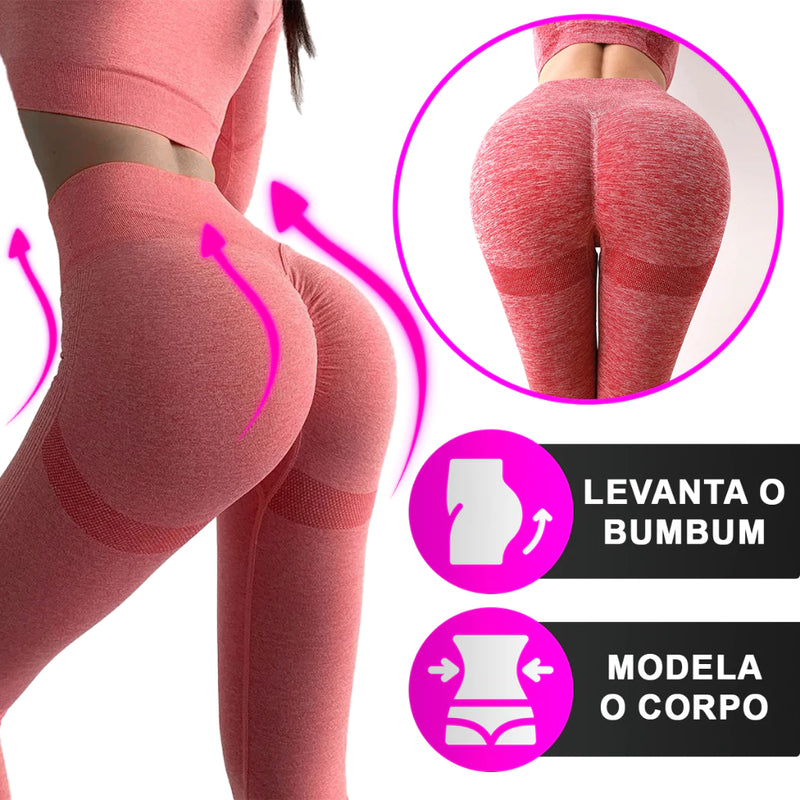 Kit com Duas Calças Legging