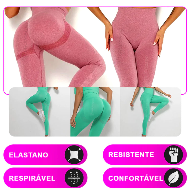 Kit com Duas Calças Legging