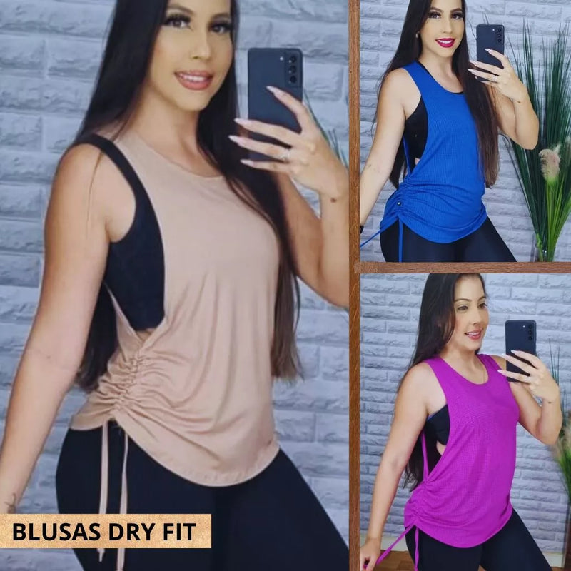 Blusas Femininas Dry Fi