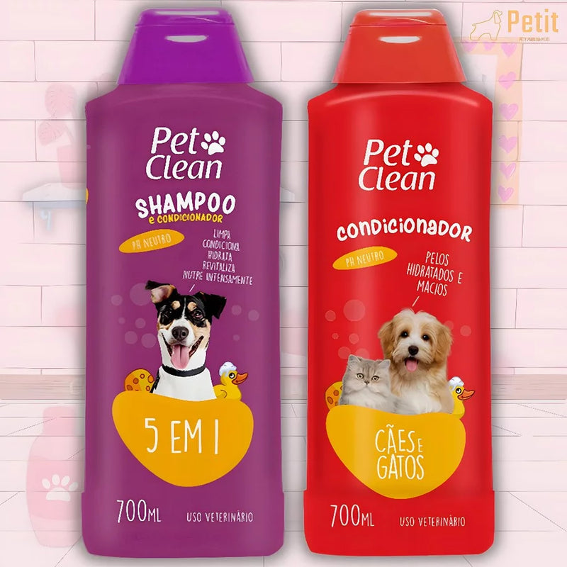 Kit Pet Clean Banho Completo