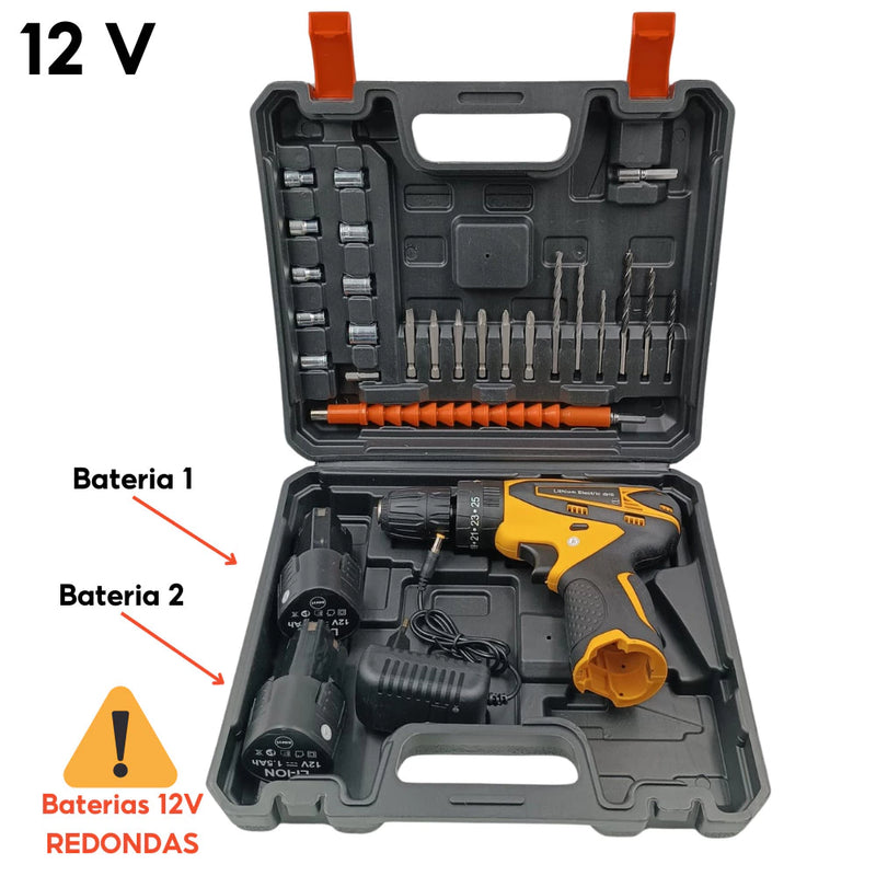 Furadeira e Parafusadeira a Bateria de 12V E 21V