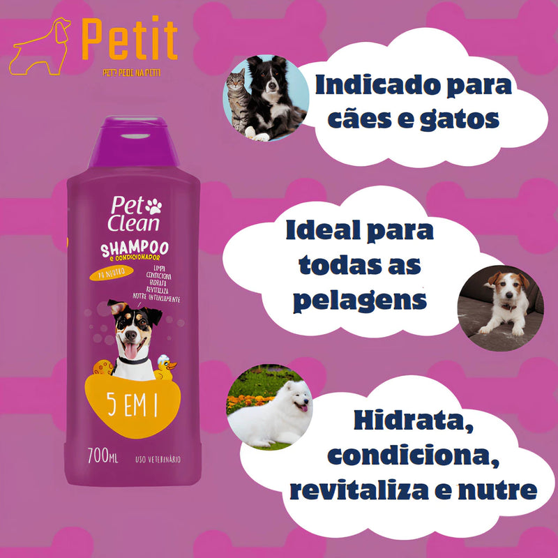 Kit Pet Clean Banho Completo