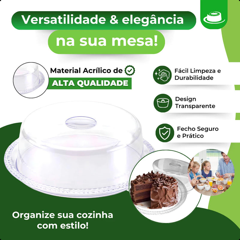 Conjunto Cristal & Sabor - Café da Manhã Elegante e Prático para Sua Mesa