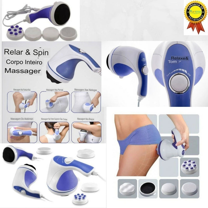 Massageador Corporal Relax Spin Tone Orbital 360°